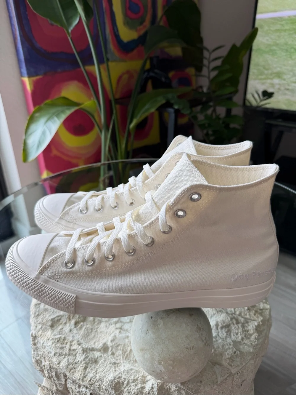 Converse By You Chuck Taylor High Top Dog Person Unisex Sneakers NWOT M11.5W13.5 - Picture 5 of 16